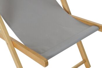 MDF POLYESTER SALON 57,5X113X77 COUSSIN GRIS MB192543 3