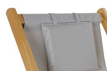 MDF POLYESTER SALON 57,5X113X77 COUSSIN GRIS MB192543 4