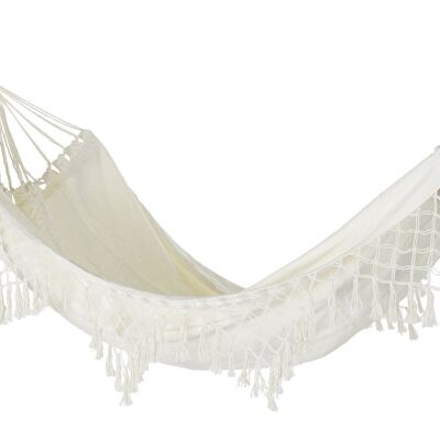 COTTON POLYESTER HAMMOCK 285X130X0 100KG, BEIGE MB192560