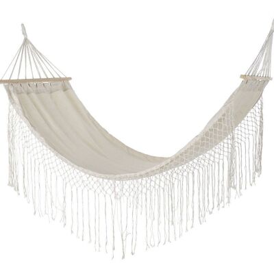 COTTON HAMMOCK 280X100X130 100KGS, FRINGES MB192562