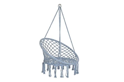 SILLA COLGANTE ALGODON ACERO 80X63X128 100KG, MB200815