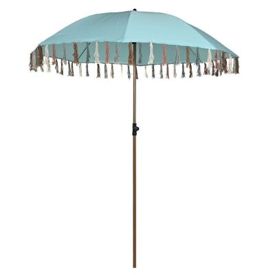 PARASOL POLIESTER ACERO 180X180X190 FLECOS MB200817