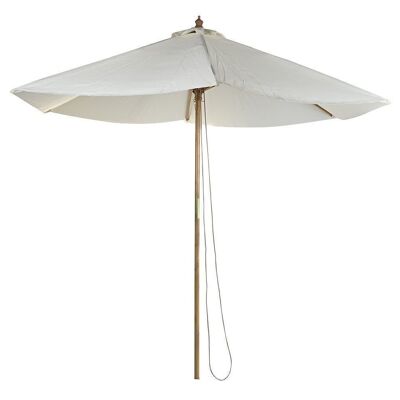 BAMBOO POLYESTER PARASOL 300X300X230 BEIGE MB200820