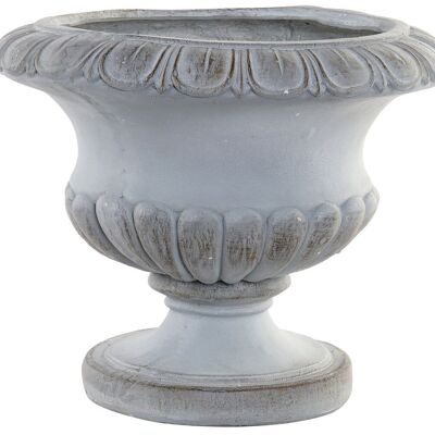 FIBERGLASS PLANTER 49.5X49.5X39.5 GRAY MC200766