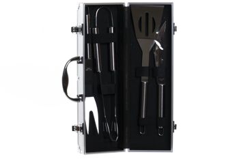 BARBECUE SET 5 INOX ALUMINIUM 38X12X9 NOIR RC166690 6