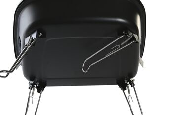 BARBECUE ACIER 44,5X42X34 PLATEAU NOIR RC200723 3