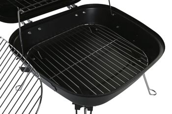 BARBECUE ACIER 44,5X42X34 PLATEAU NOIR RC200723 5