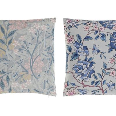 POLYESTER CUSHION 45X10X45 514 FLOWERS 2 ASSORTMENTS. TX187624