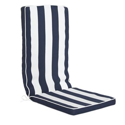 POLYESTER CHAIR CUSHION 42X4X115 750 GR, STRIPES TX201422