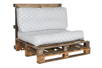 COUSSIN DE SOL SET 2 COTON 120X80X16 BAMBOU TX204342 4