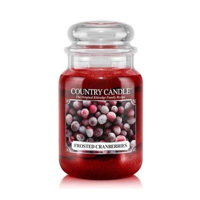 Candela profumata Frosted Cranberry Large