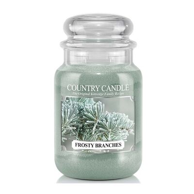 Frosty Branches Large scented candle