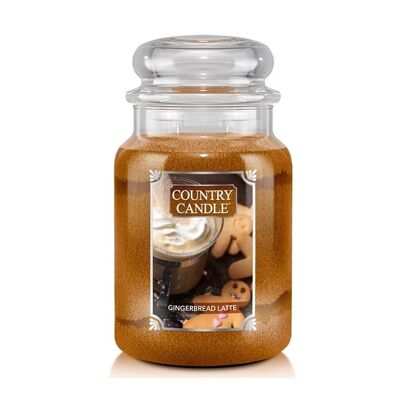 Gingerbread Latte scented candle large