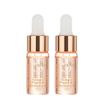 Mélange d'huiles essentielles Inner Peace-Pure 10 ml (lot de 2) 8