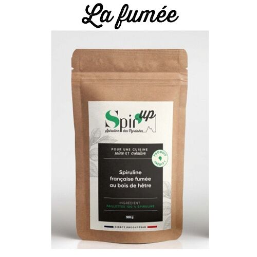 Spiruline fumée au bois de hêtre – 100 g