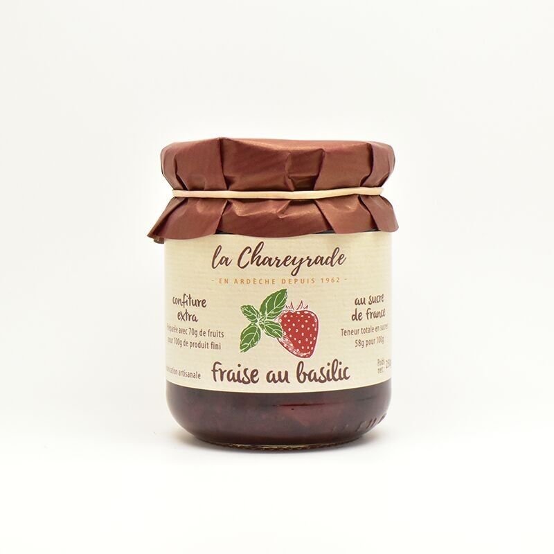 Strawberry Jam with Basil