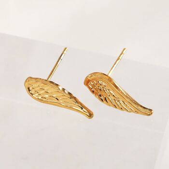 Boucles d'oreilles ailes 2