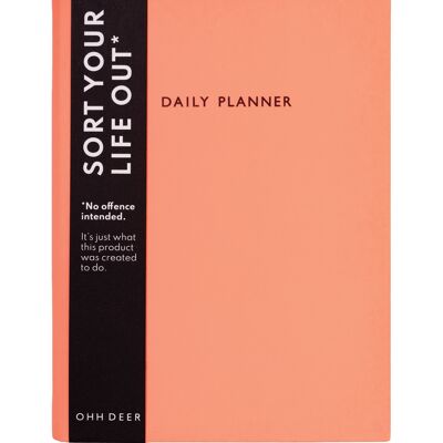 Planificador diario Coral A5
