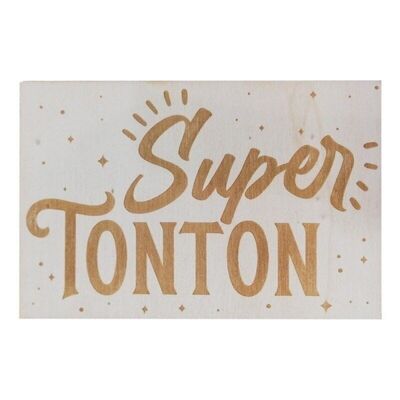 Carte "Super Tonton"