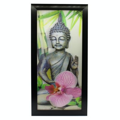 3DICON-61 - Iconic 3D 23x50cm - Orchid Buddah - Sold in 1x unit/s per outer