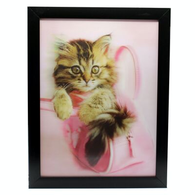 3DICON-67 - Iconic 3D 30x40cm - Kitten - Sold in 1x unit/s per outer