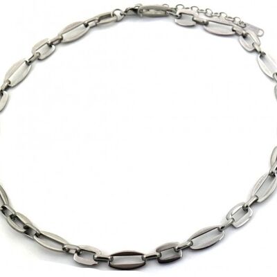 E-C21.3 N046-008S S. Steel Necklace 40-45cm