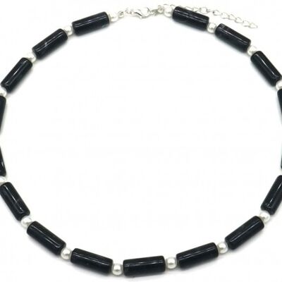 F-E11.1 N1659-004 Collier Tube Noir