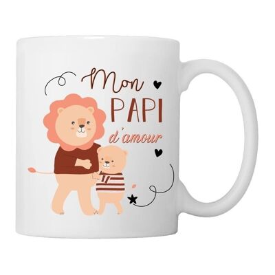 Mug "Mon papi d'amour - Lion