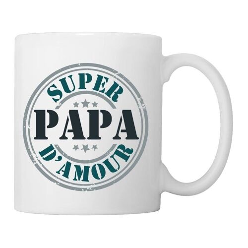 Mug "Super Papa d'amour"