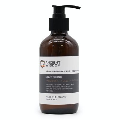 AHBW-02 - Tangerine, Ylang & Patchouli Hand & Body Wash 250ml - Sold in 4x unit/s per outer