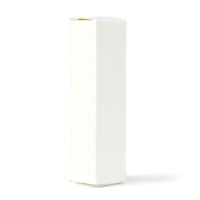 APBox-02 - Scatola per flacone roll-on da 10 ml - Bianco - Venduto in 50 unità per esterno