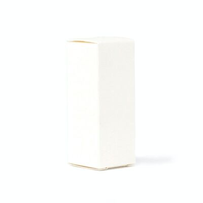 APBox-05 – Box für 10-ml-Flasche mit ätherischen Ölen – Weiß – Verkauft in 50 Einheiten pro Außenverpackung