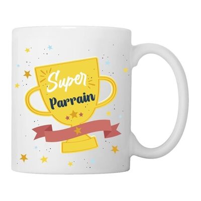 Mug "Super parrain"