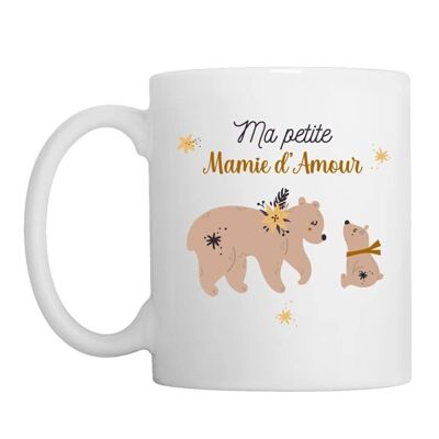 Mug "Ma petite mamie d'amour - oursons"