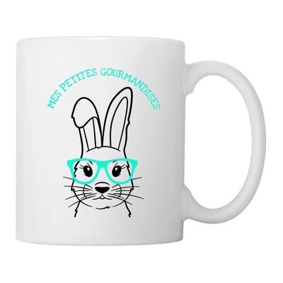Mug "Rabbit with glasses"