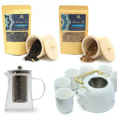 ArTeaP-ST - Paquete de inicio de té y tetera - Se vende en 1x unidad/es por exterior