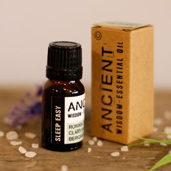 AWEBL-04 - Mélange d'huiles essentielles Sleep Easy - En boîte - 10 ml - Vendu en 1x unité/s par enveloppe 2