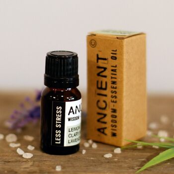 AWEBL-07 - Mélange d'huiles essentielles moins de stress - En boîte - 10 ml - Vendu en 1x unité/s par enveloppe 2