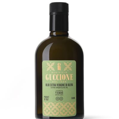 Etichetta Verde 500ml - Olio Extra vergine d'oliva Premium