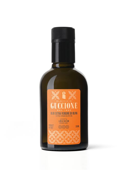 Etichetta Arancione 250ml - Olio Extra vergine d'oliva Premium