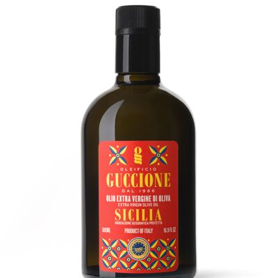 Guccione IGP SICILE - Huile d'Olive Extra Vierge Premium