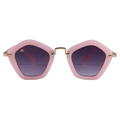 SUNGLASSES RED RAVEN KIDS POLY PINK