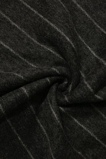 Écharpe en laine à fines rayures pour hommes / unisexes 2