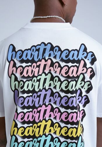 RYWD Heartbreaks T-shirt blanc 4