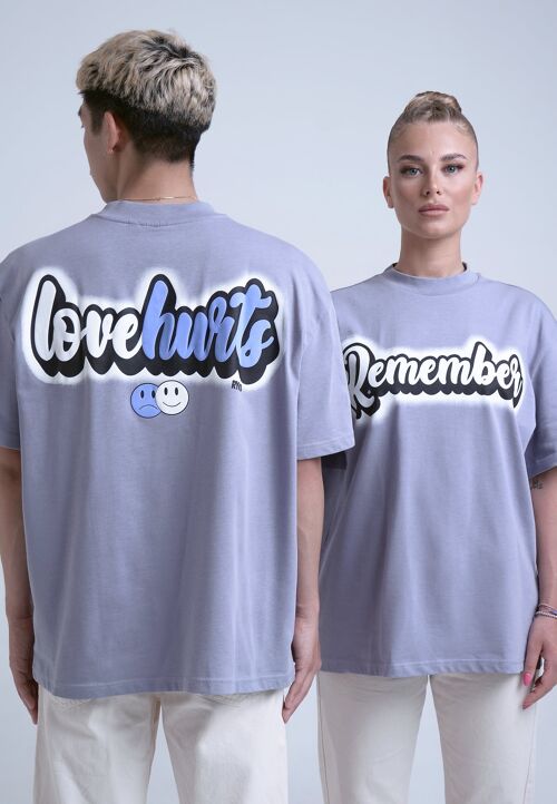 RYWD Love Hurts T-Shirt lila