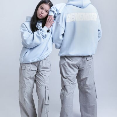 RYWD Remember Hoodie light blue