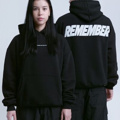 Sudadera con capucha RYWD Remember negro