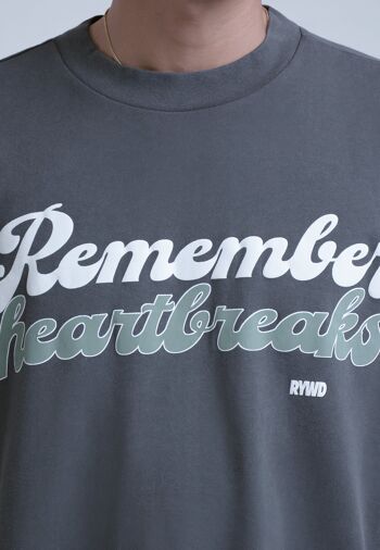 RYWD Remember T-shirt gris délavé 2