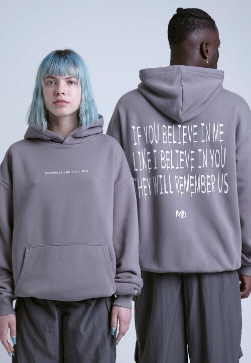 RYWD Remember Us Hoodie taupe