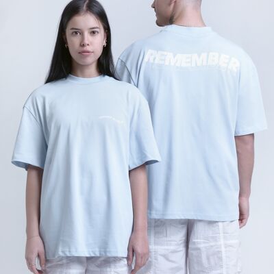 T-shirt RYWD Waves bleu clair